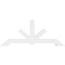 Ekena Millwork Vanguard Architectural Grade PVC Gable Bracket, 96"W x 40"H x 4"D x 6"F, 10/12 Pitch GBP096X40X0406VAN00 - alternate 5